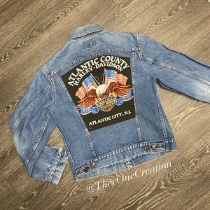 Vintage Levi’s Harley denim jacket